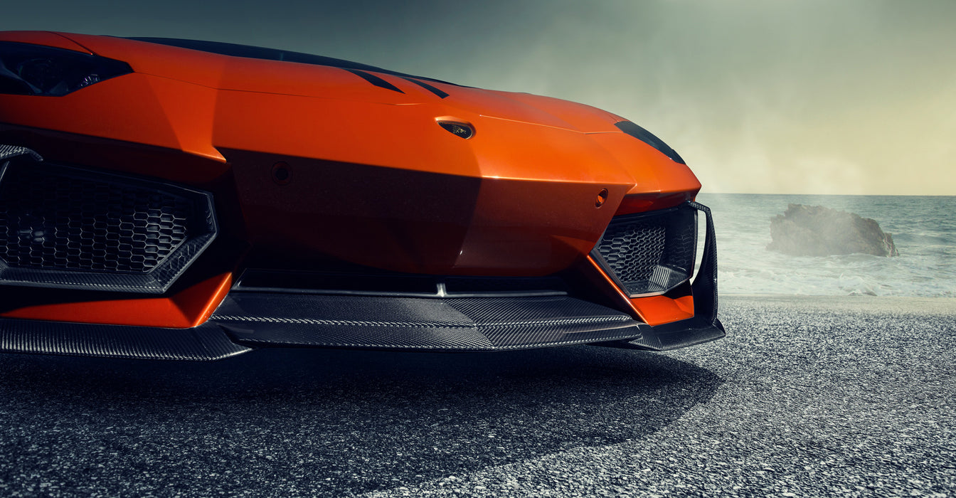 Vorsteiner Lamborghini Aventador Zaragoza Edizione Program Carbon Fiber Front Spoiler