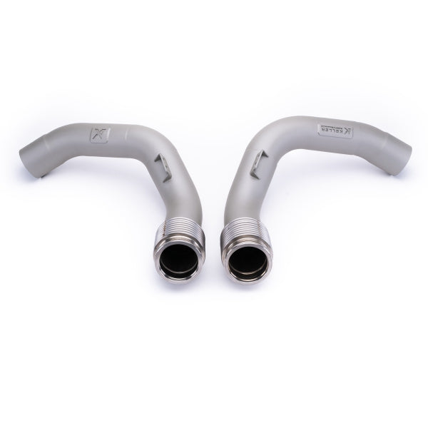 Keller Performance BMW M5 (F90) Catless Downpipes + Midpipes Set