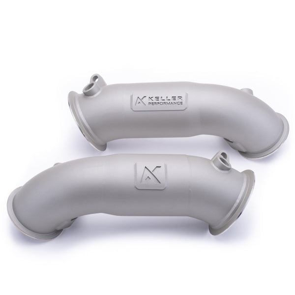 Keller Performance BMW M5 (F90) Catless Downpipes + Midpipes Set
